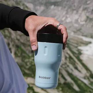 Термокружка bobber Tumbler 350 мл светло-голубая