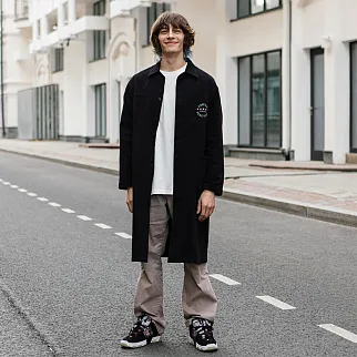 Рабочий халат Friend Function лаконичный и строгий