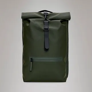 Рюкзак Rains Rolltop Rucksack Green