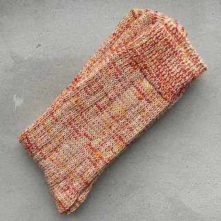 Шерстяные носки Friend Function оранжевые