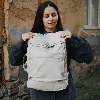 Рюкзак SHU городской песочный