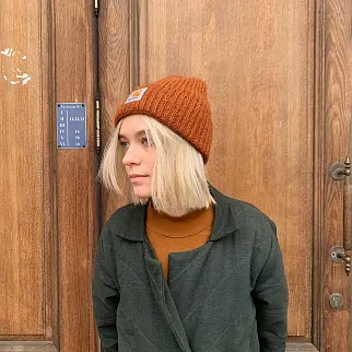 Шапка Carhartt WIP Anglistic Beanie - Brandy Heather