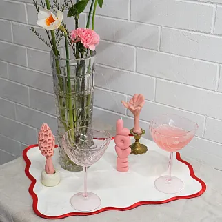 Ароматическая свеча Unification Love «‎Love» молочно-белая