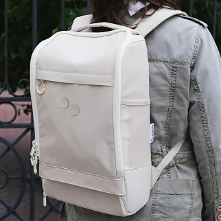Рюкзак Pinqponq Cubik Medium Chalk Beige