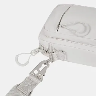 Мини-сумка через плечо SHU рипстоп светло-серая