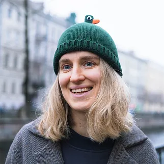 Шапка Friend Function Будь как голубь темно-зеленый