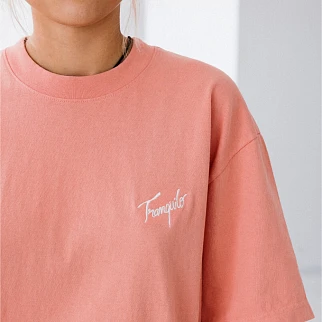 Футболка Akomplice Tranquilo Embroidered Peach