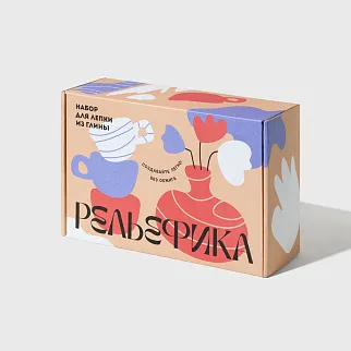 DIY Набор для лепки из глины Рельефика