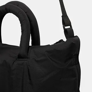 Дутая сумка SHU черная