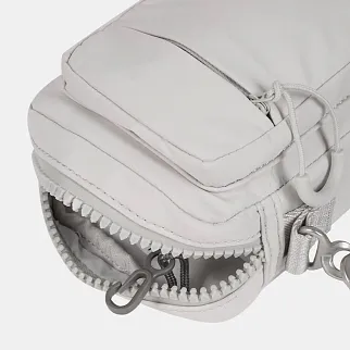 Мини-сумка через плечо SHU рипстоп светло-серая