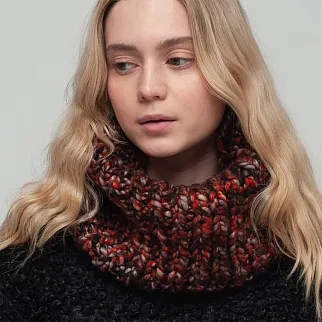 Ворот CHECK YA HEAD шерстяной темно-коричневый 2375