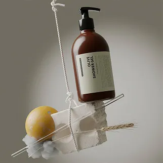 Гель для душа с оливой Laboratorium