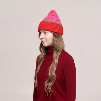 Шапка CHECK YA HEAD колорблок 2525/176