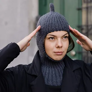 Балаклава Friend Function с антеннкой графитовая