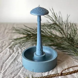 Ароматическая свеча Unification Love Гриб шляпкой вниз сизый