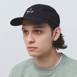 Кепка Меч Dad Cap Wild Flowers Black