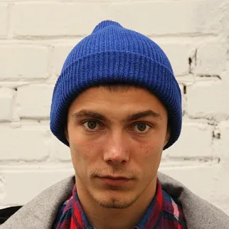 Шапка Kusto One ярко-синяя Василек