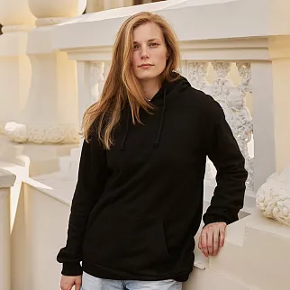 Худи FRIEND FUNCTION идеальный черный оверсайз