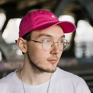 Кепка Carhartt WIP Madison Logo Magenta/White