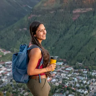 Термокружка Klean Kanteen TKWide 355 мл Cafe Cap Marigold