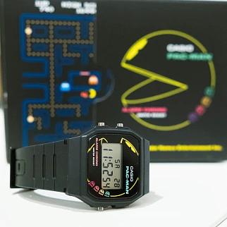 Часы Casio F-91WPC-1A PACMAN