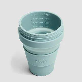 Складной стакан Stojo Aquamarine 473 мл