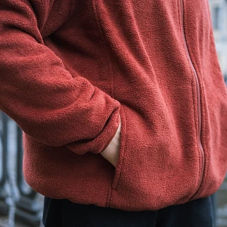 Флиска МЕЧ FLEECE ZIP Terracotta