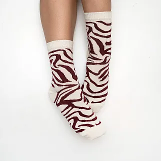 Носки Friend Function Зебровые молочные 36-40