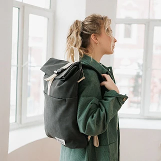 Рубашка вельветовая Friend Function зеленая