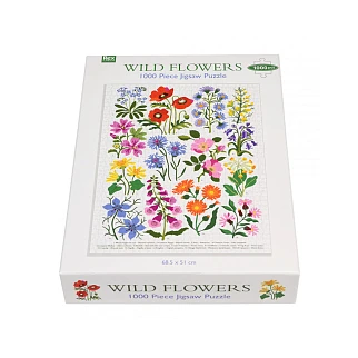 Пазл Дикие цветы 1000 кусочков Rex