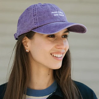 Кепка Friend Function Mas Calma Por Favor фиолетовая