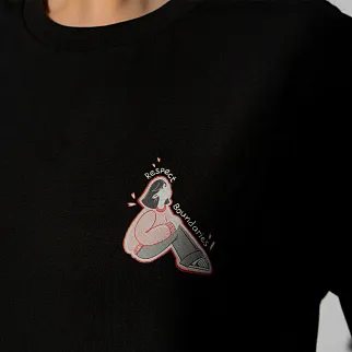 Футболка Friend Function Ты Не Одна черная