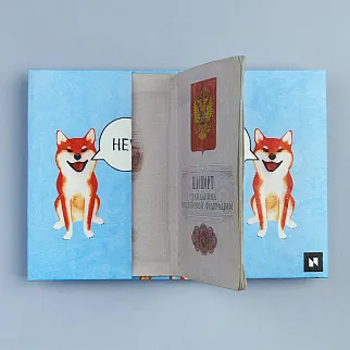 Обложка для паспорта из тайвека New Wallet Sibainu