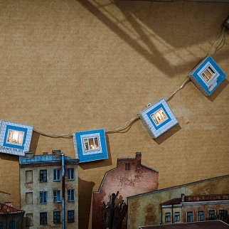 Гирлянда random - Панелька