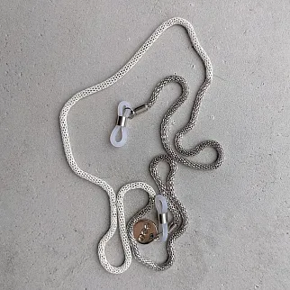 Цепочка для очков Komono Lenox Silver White