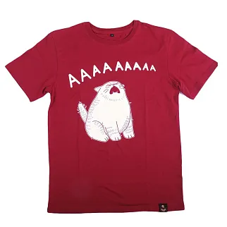 Футболка Barking Store АААААА бордовая женская