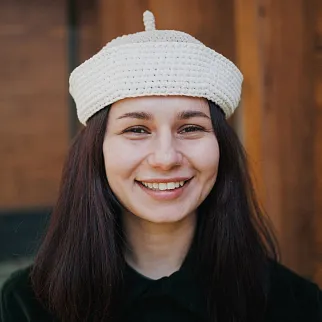 Шапка CHECK YA HEAD бежевая T2034/118