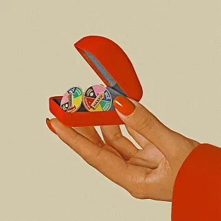 Значок Serious about Русская рулетка