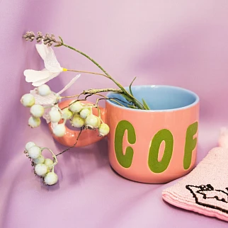 Кружка Helio Ferretti COFFEE PINK