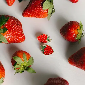 Значки Friend Function Земляника