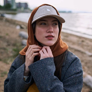 Кепка Carhartt WIP Harlem Cap Dark Wall/White