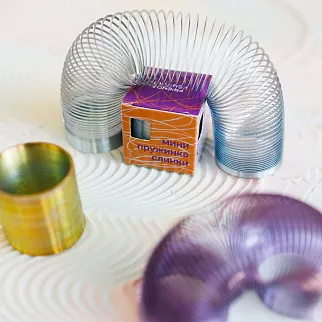 Пружинка Слинки Friend Function 3.5 см (разные цвета)