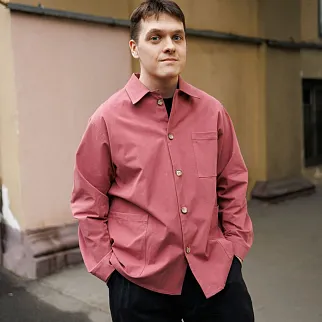 Рубашка с длинным рукавом Friend Function розовая