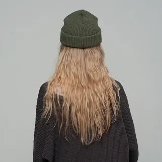 Шапка CHECK YA HEAD шерстяная полынь 1620