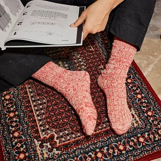 Шерстяные носки Friend Function красные