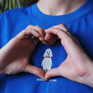 Футболка Меч DOG'S FAN Electric Blue