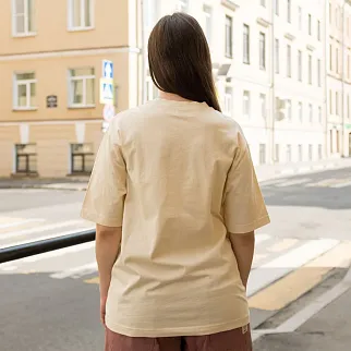 Футболка Bask In The Sun LEOPARD cream