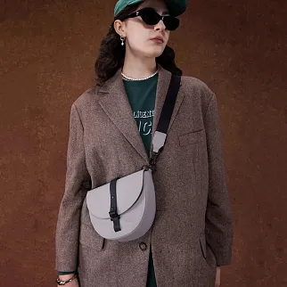 Кроссбоди сумка Gaston Luga Splash Moon Taupe