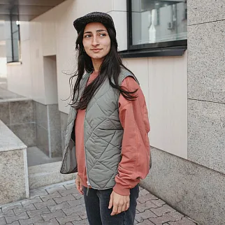 Пятипанельная кепка из твида Friend Function черная