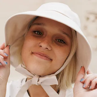 Панама CHECK YA HEAD бежевая T2031/147